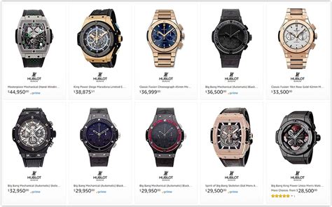 how much are hublot watches worth|hublot watches price list.